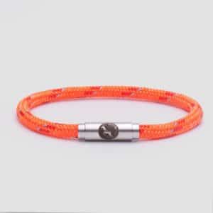 Orange sailing rope bracelet