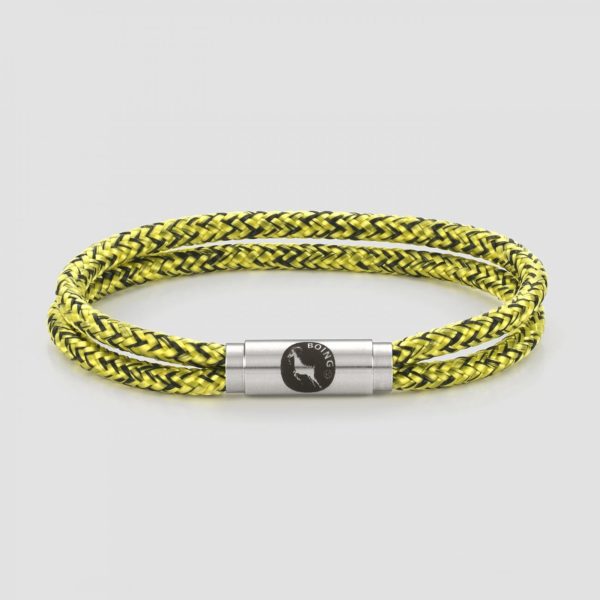 Yellow rope bracelet