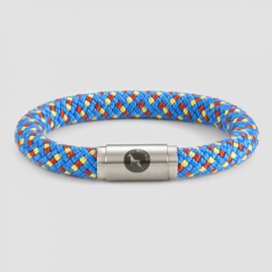 Aztec Blue Steel Bracelet