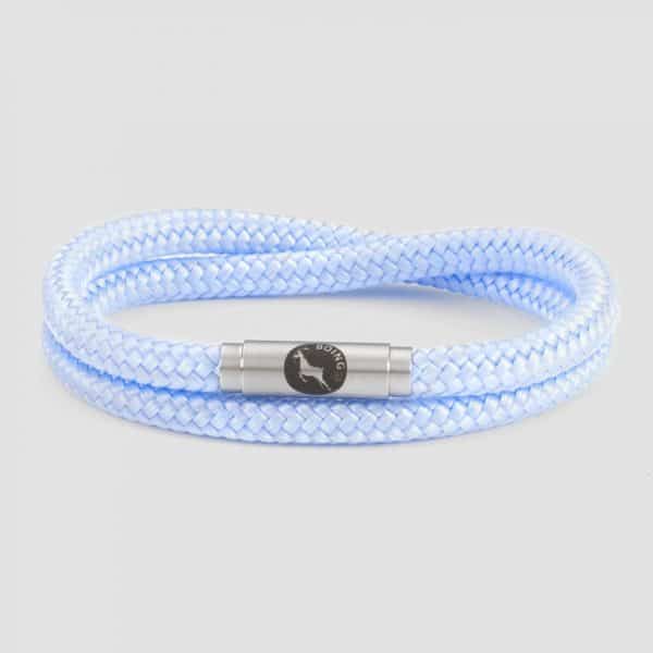 Baby blue bracelet