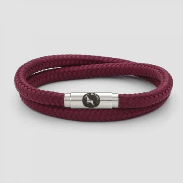 Maroon bracelet