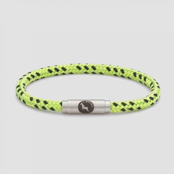 Mint green sailing rope bracelet