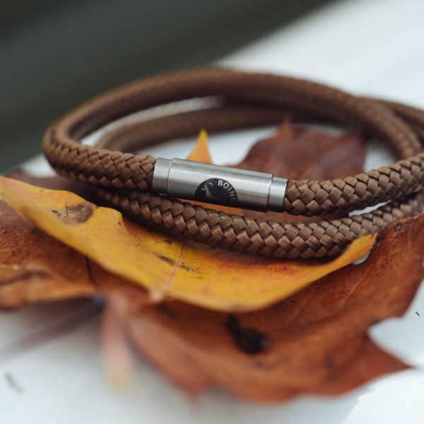 Autumn brown softie bracelet