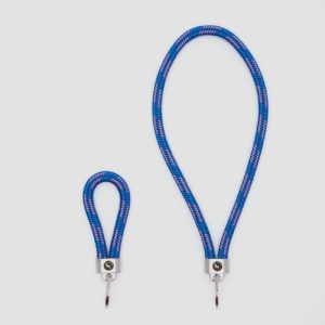 Blue monsoon key fob key ring