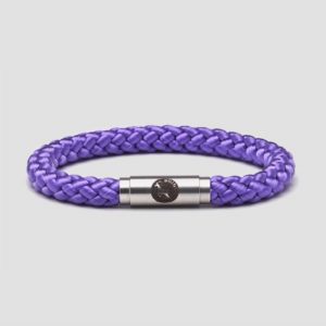 Lavender climbing rope bracelet