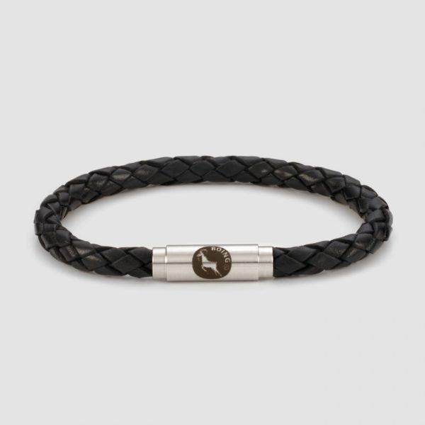 Brack leather bracelet