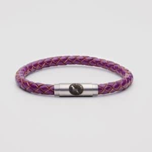 Atlantic Salmon Leather Cord Bracelet ▫ Dark Blue – Marlín Birna Ltd.