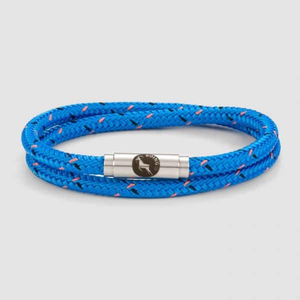 Ocean blue sailing rope bracelet